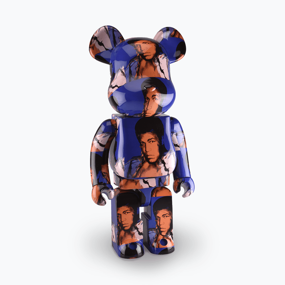 Andy Warhol Muhammad Ali Be@rbrick 1000% – PopArtFusion Andy Warhol Muhammad Ali Be@rbrick 1000% – PopArtFusion