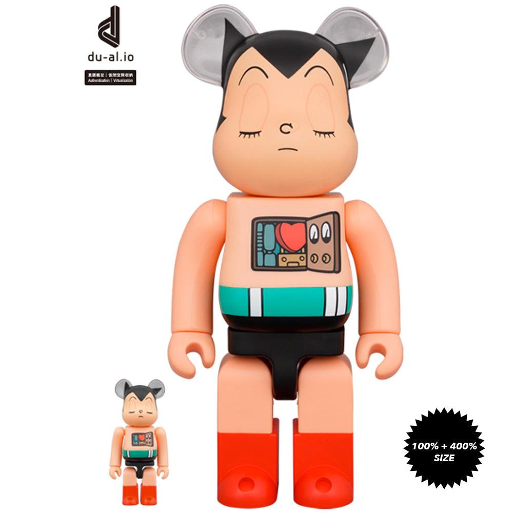 Astro Boy (Sleeping Ver.) 100% + 400% Bearbrick Set by Medicom Toy