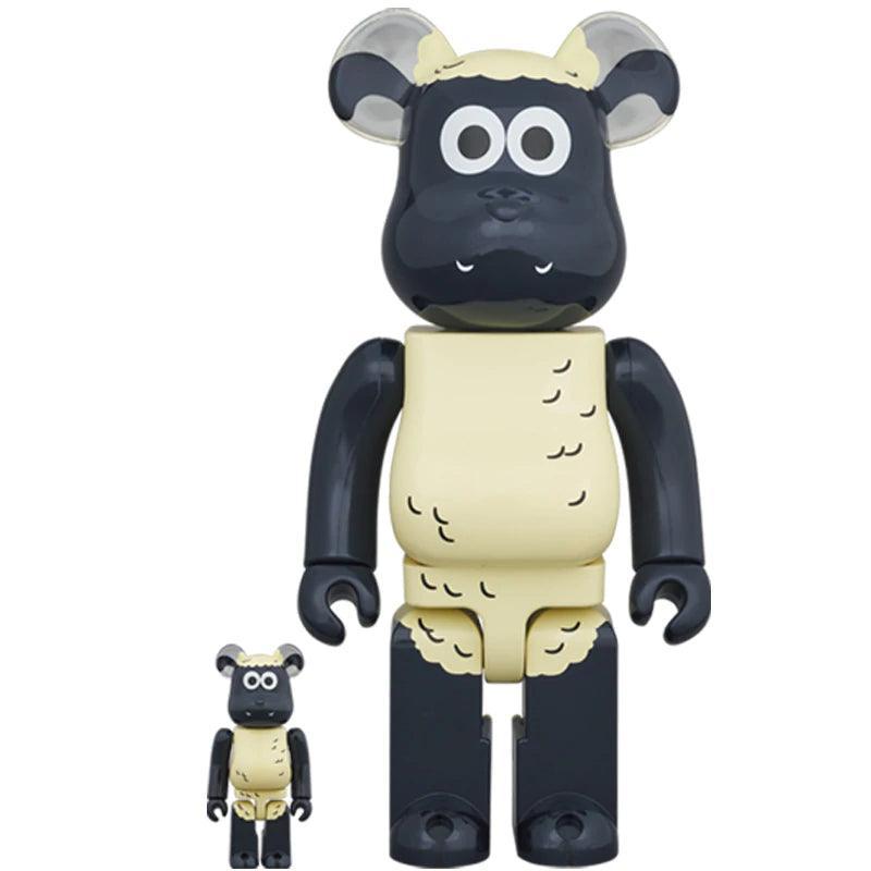 BE@RBRICK Shaun 100% & 400% by Medicom Toy (Limited Edition Art Toy  Collectible)