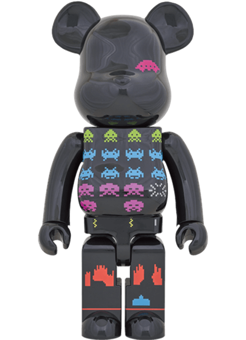 BE@RBRICK SPACE INVADERS 1000% by Medicom Toy (Limited Edition Art Toy  Collectible)