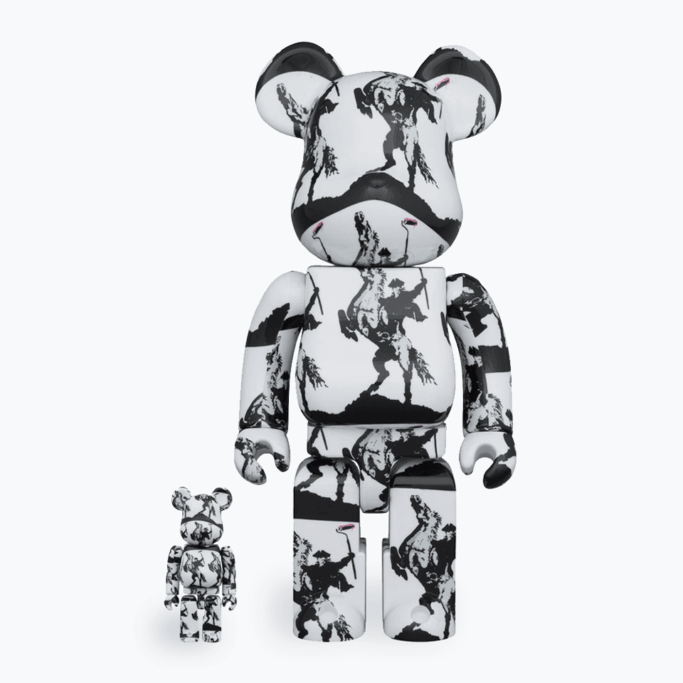 BRANDALISM - BANKSY HIGHWAYMAN BE@RBRICK 400% & 100% – PopArtFusion