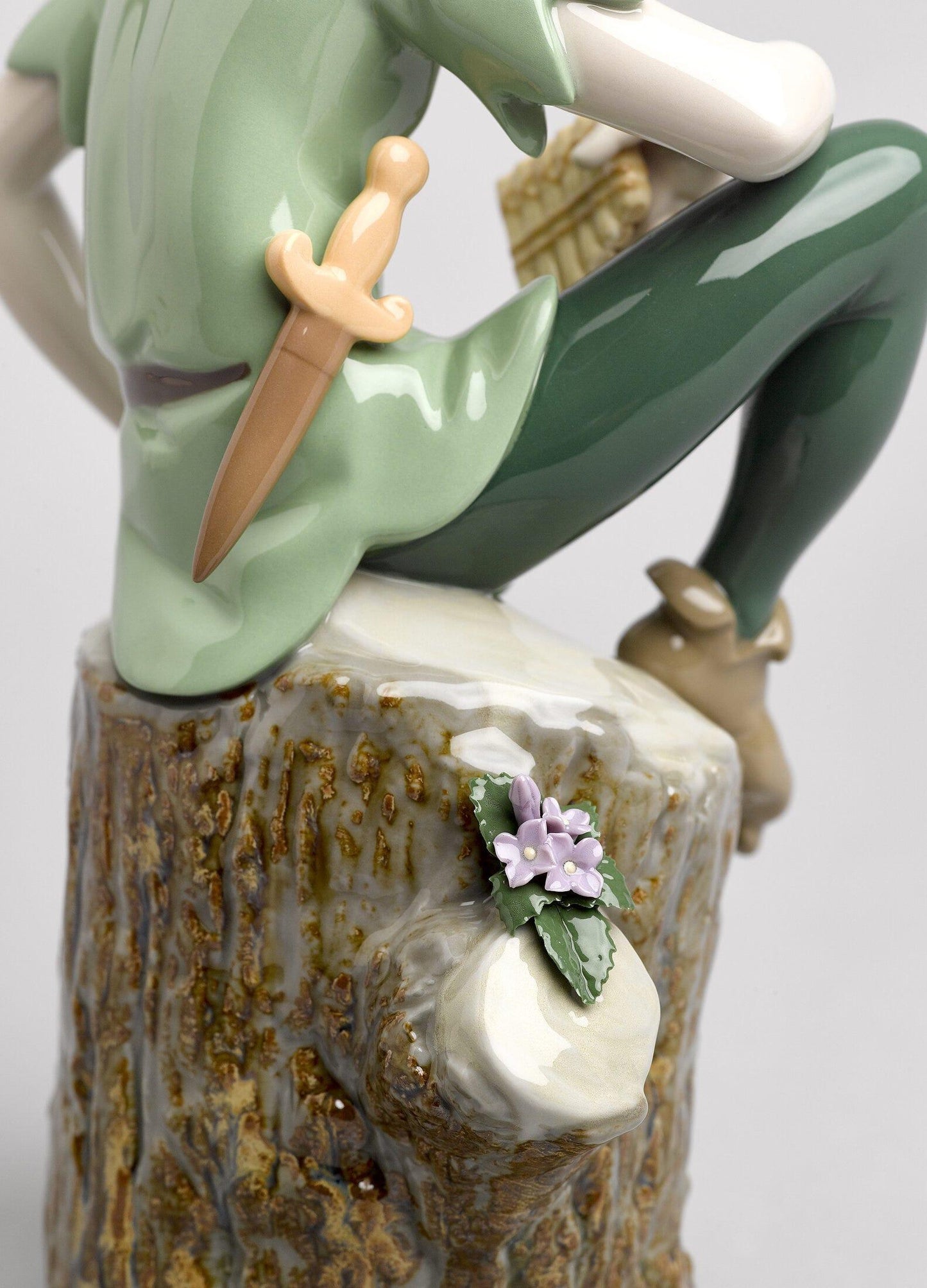 Lladro x Disney - Peter Pan Figurine - Handmade in Spain - Open Edition - PopArtFusion
