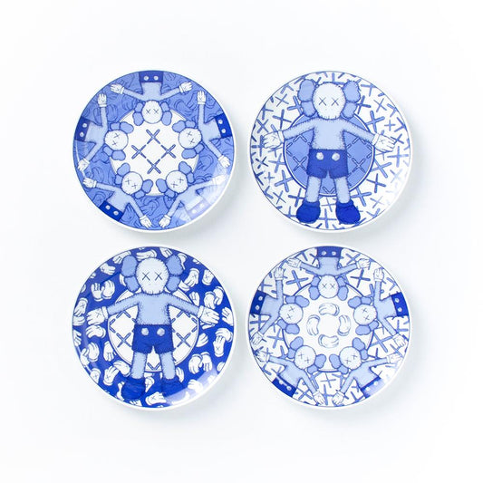 KAWS:HOLIDAY TAIPEI Ceramic Plate Set (Set of 4)