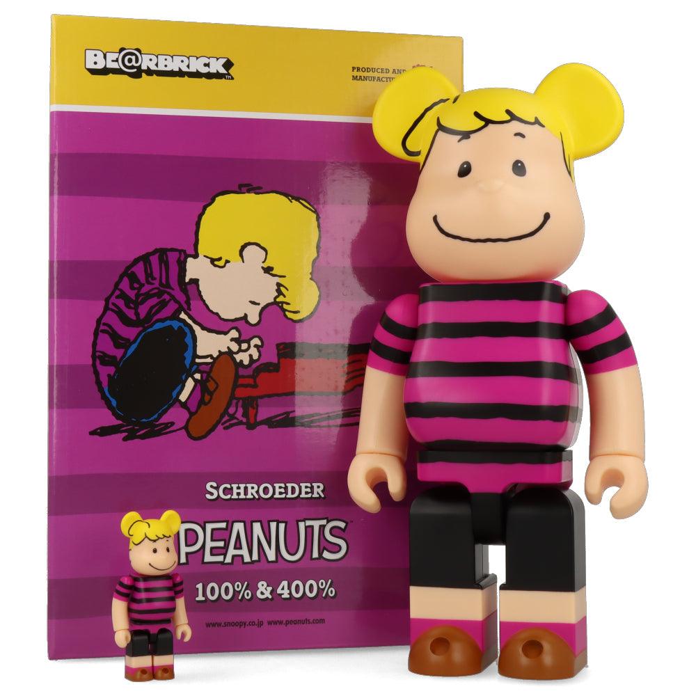 Medicom Toy Be@rbrick Schroeder Peanuts 100% high quality & 400% Bearbrick