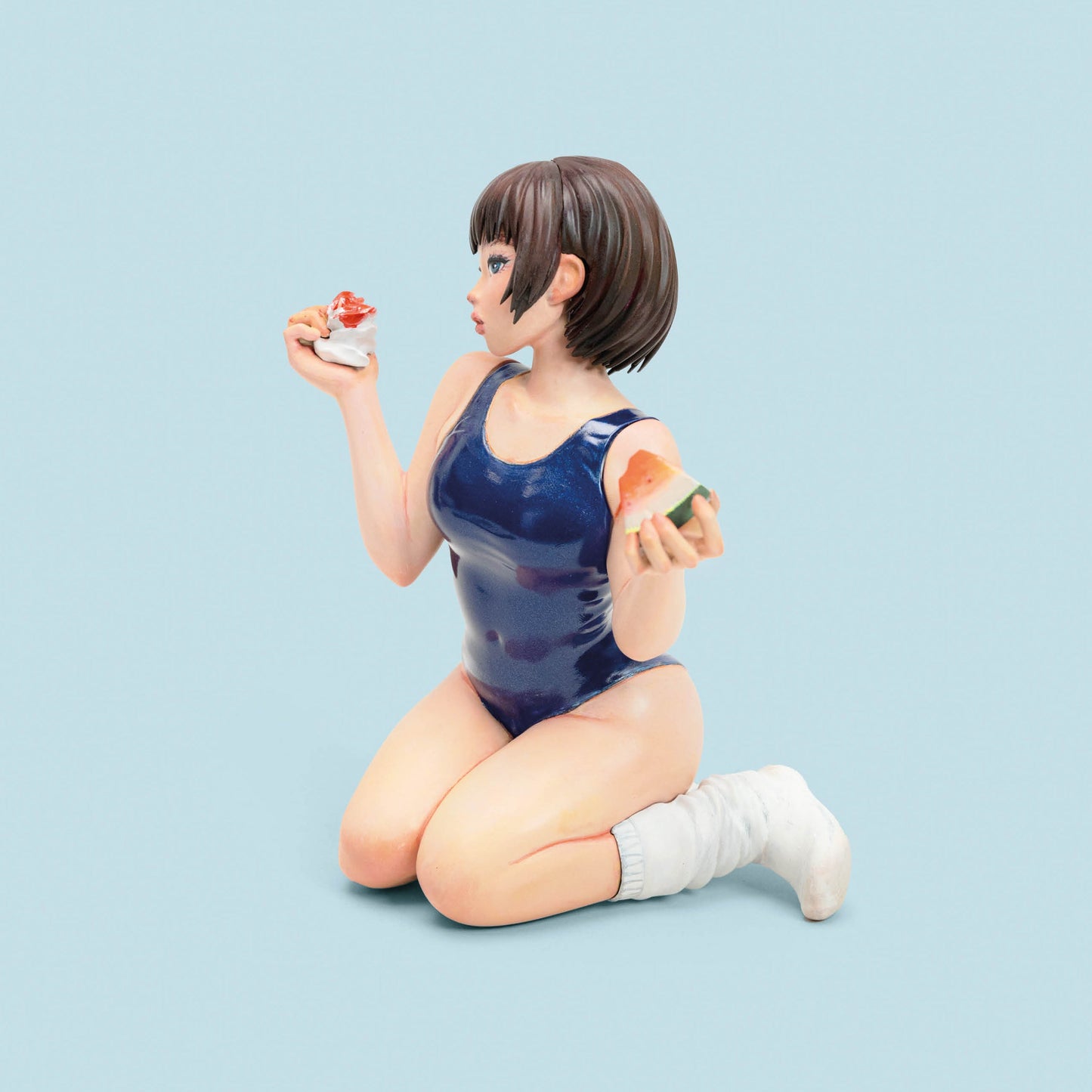 Nosebleed Girl (Sculpture and Print Set)