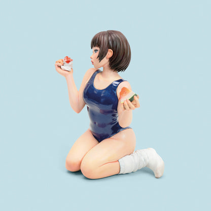 Nosebleed Girl (Sculpture and Print Set)