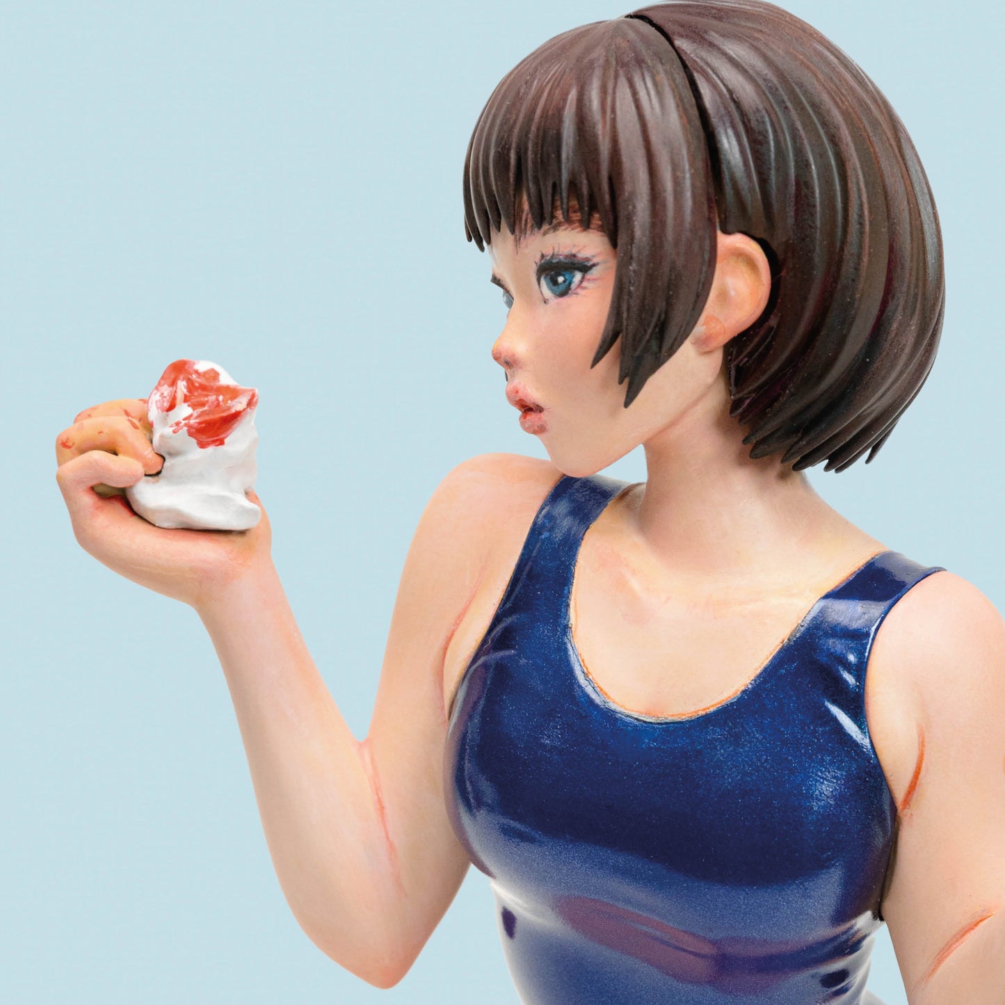 Nosebleed Girl (Sculpture and Print Set)