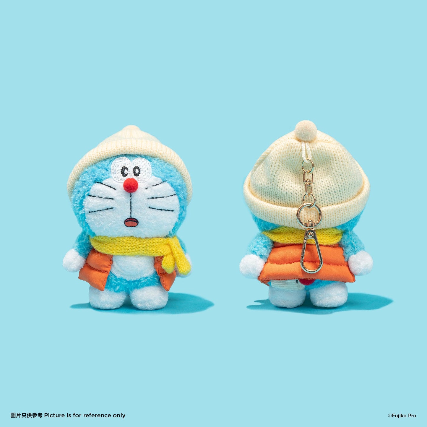 Doraemon Keychain - Snowball Fight