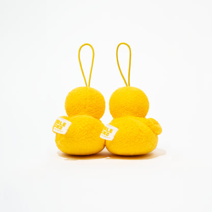 ”Double Ducks" 3.5-inch Magnetic Plush Charm