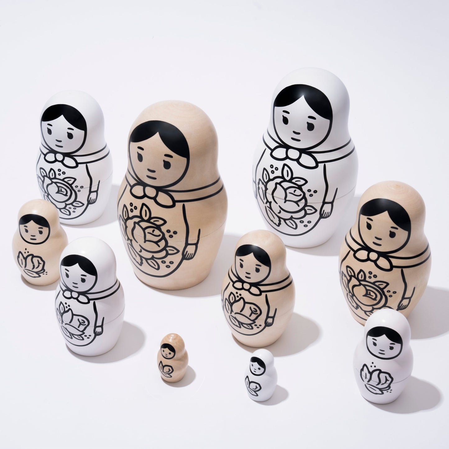 MATRYOSHKA by Noritake (White Color)