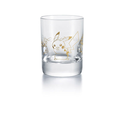 Pop Art Fusion - PopArtFusion - Baccarat Baccarat x Pokemon - PIKACHU LIGHTNING GOLD - Exclusive Pokémon collaboration Crystal clear tumbler with fine gold ©2022 Pokémon 2815139 popartfusion.com by Conectid