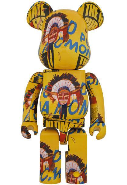 Pop Art Fusion - PopArtFusion - Medicom Toy BE@RBRICK Andy Warhol JEAN-MICHEL BASQUIAT #3 1000% - OS 4530956596327 popartfusion.com by Conectid