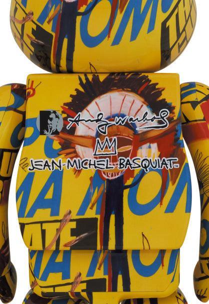 Pop Art Fusion - PopArtFusion - Medicom Toy BE@RBRICK Andy Warhol JEAN-MICHEL BASQUIAT #3 1000% - OS 4530956596327 popartfusion.com by Conectid