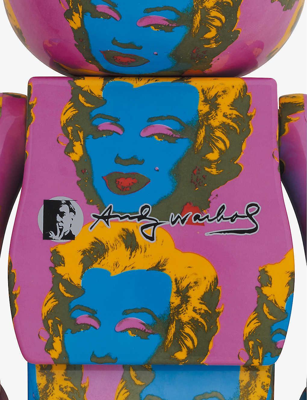 BE@RBRICK Andy Warhol's Marilyn Monroe #2 1000 by Medicom Toy (Limited  Edition Art Toy Collectible)