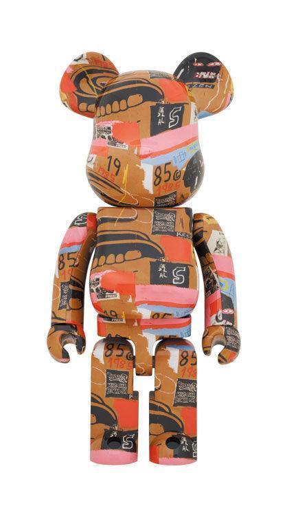 Pop Art Fusion - PopArtFusion - Medicom Toy BE@RBRICK Andy Warhol x Jean-Michel Basquiat #2 1000% by Medicom Toy (Limited Edition Art Toy Collectible) 4530956594958 popartfusion.com by Conectid
