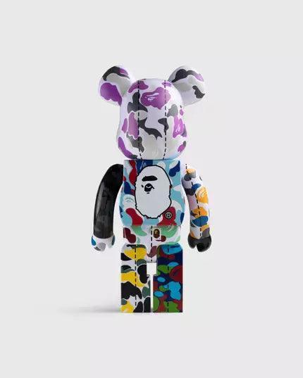 BE@RBRICK BAPE(R) CAMO 28TH ANNIVERSARY MULTI #1 400% – PopArtFusion