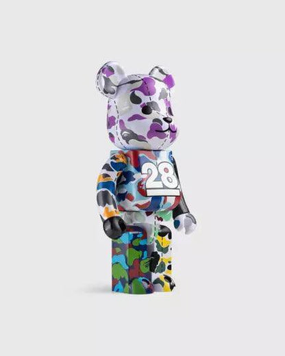 Pop Art Fusion - PopArtFusion - Medicom Toy BE@RBRICK BAPE(R) CAMO 28TH ANNIVERSARY MULTI #1 400% 4530956592022 popartfusion.com by Conectid