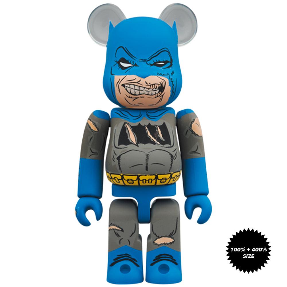 Pop Art Fusion - PopArtFusion - Medicom Toy BE@RBRICK Batman (TDKR: The Dark Knight Triumphant Ver.) 100% + 400% Bearbrick Set by Medicom Toy 4530956605494 popartfusion.com by Conectid