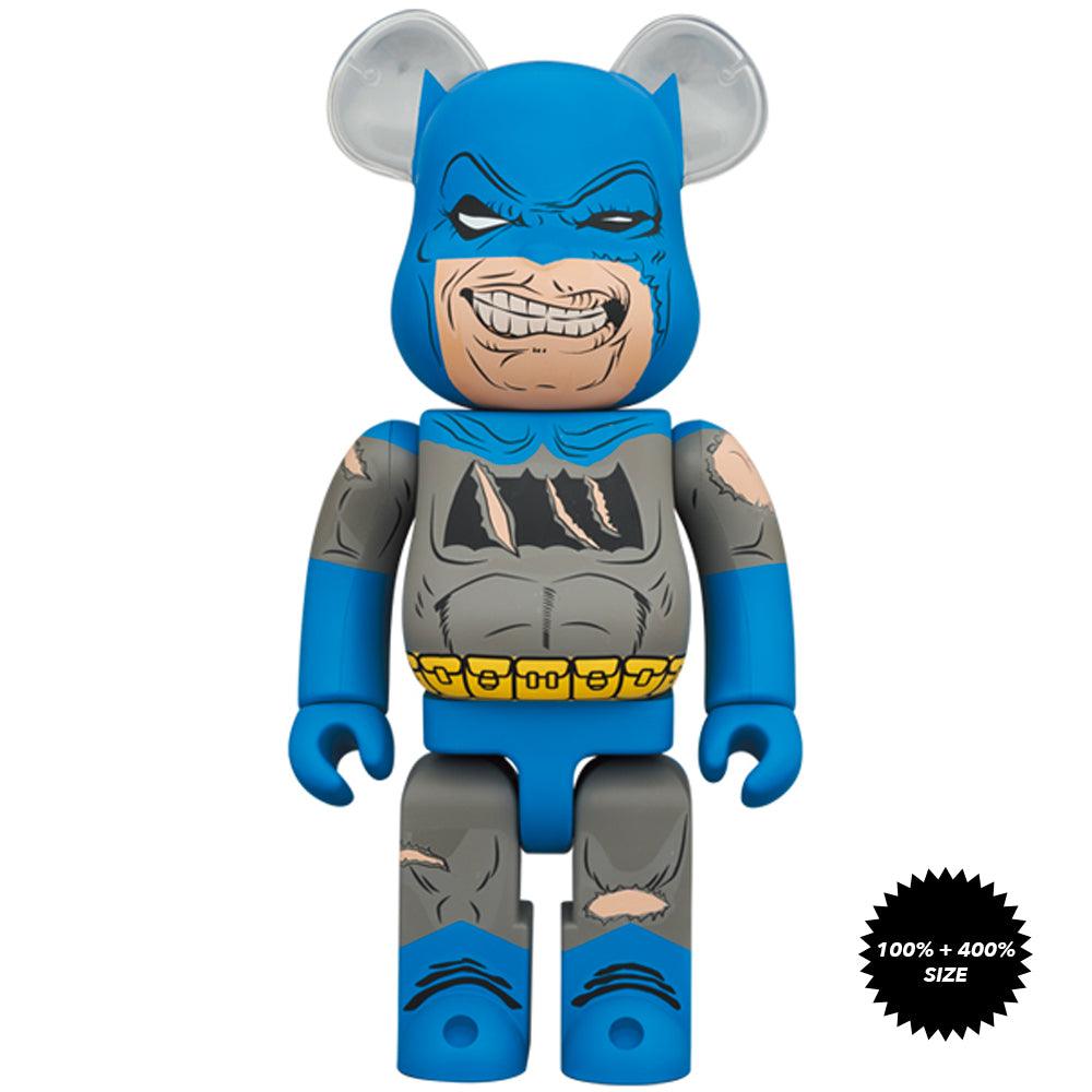 BE@RBRICK Batman (TDKR: The Dark Knight Triumphant Ver.) 100% + 400%  Bearbrick Set by Medicom Toy