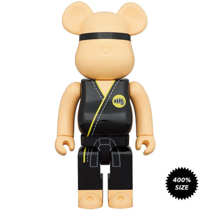 Pop Art Fusion - PopArtFusion - Medicom Toy BE@RBRICK Cobra Kai Never Dies 400% by Medicom Toy (Limited Edition Art Toy Collectible) 4530956601588 popartfusion.com by Conectid