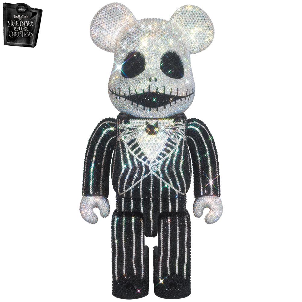 BE@RBRICK CRYSTAL DECORATE Jack Skellington 400％《Scheduled to be shipped within 3 to 6 months from order》 - PopArtFusion