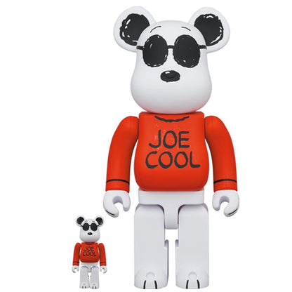Pop Art Fusion - PopArtFusion - Medicom Toy BE@RBRICK JOE COOL 100％ & 400％ by Medicom Toy (Limited Edition Art Toy Collectible) BEAR-PNT_JOE popartfusion.com by Conectid