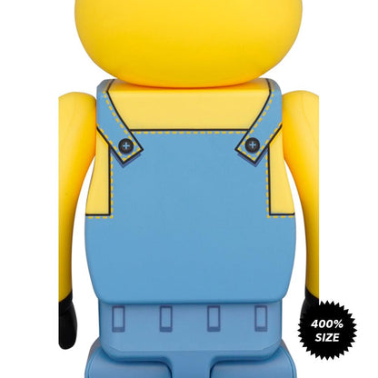 Pop Art Fusion - PopArtFusion - Medicom Toy BE@RBRICK Minion - Otto, 100%, by Medicom Toy (Limited Edition Art Toy Collectible) 4530956605586 popartfusion.com by Conectid