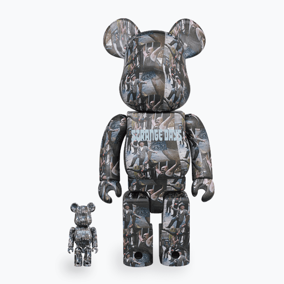 Pop Art Fusion - PopArtFusion - Medicom Toy BE@RBRICK The Doors - Strange Days Be@rbrick 400% & 100% by Medicom Toy (Limited Edition Art Toy Collectible) popartfusion.com by Conectid
