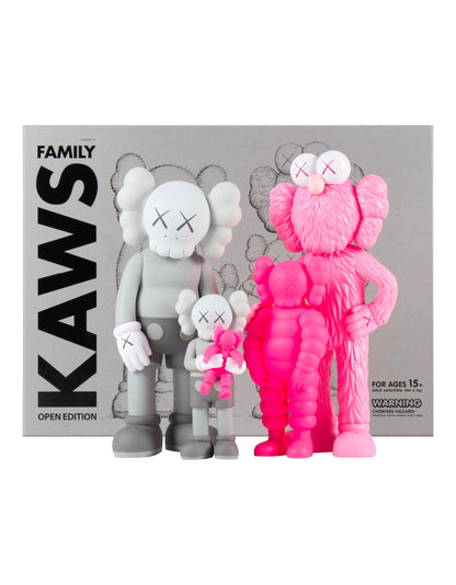 Pop Art Fusion - PopArtFusion - KAWS KAWS - Family Grey/Pink, 2022 popartfusion.com by Conectid