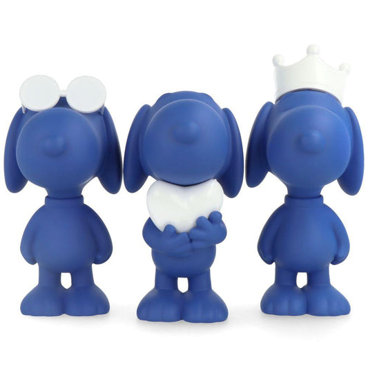 Pop Art Fusion - PopArtFusion - Leblon Delienne Leblon Delienne x Peanuts - Snoopy XS.SET - Set of 3 pieces - Blue PEAST01301BLSET popartfusion.com by Conectid