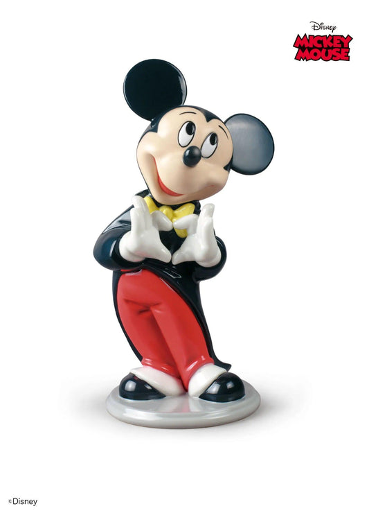 Pop Art Fusion - PopArtFusion - Llardo Lladro x Disney - Mickey Mouse Figurine - Handmade in Spain - Open Edition 01009079 popartfusion.com by Conectid