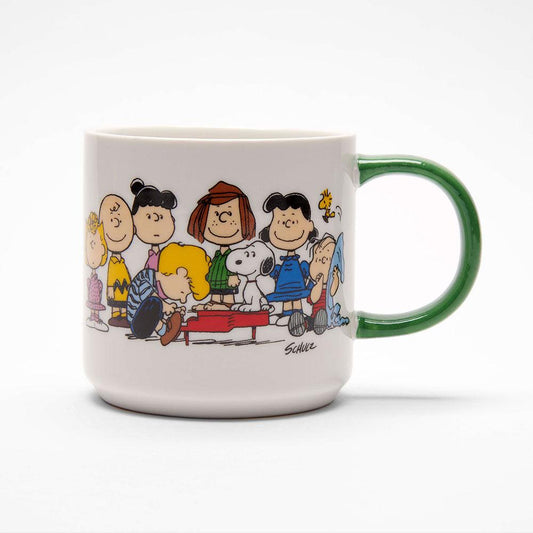 Peanuts Gang & House Mug - PopArtFusion