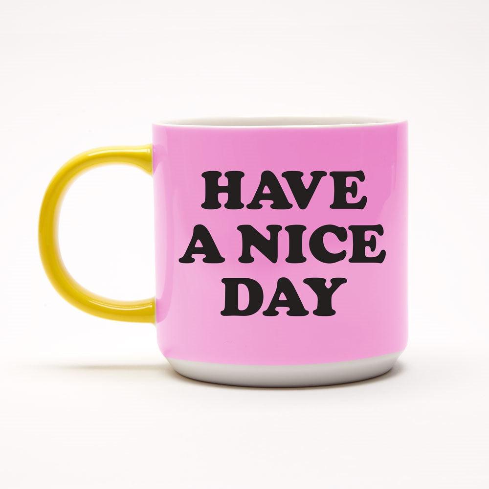 Peanuts Have a Nice Day Mug - PopArtFusion