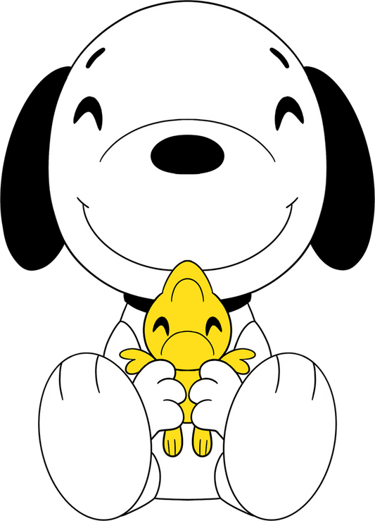 Snoopy and Woodstock Plush (9in) - PopArtFusion